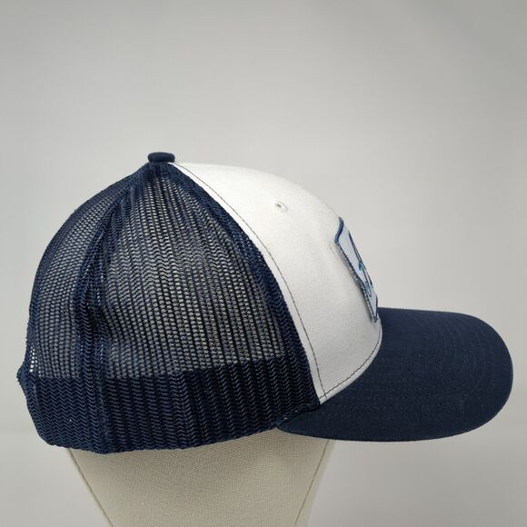 Aces Fastpitch Snapback Trucker Hat Blue One Size Mesh Back Adjustable - Picture 5 of 10